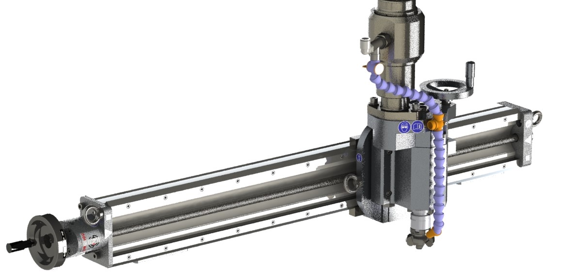 Normaco 2-Axis portable milling machine 