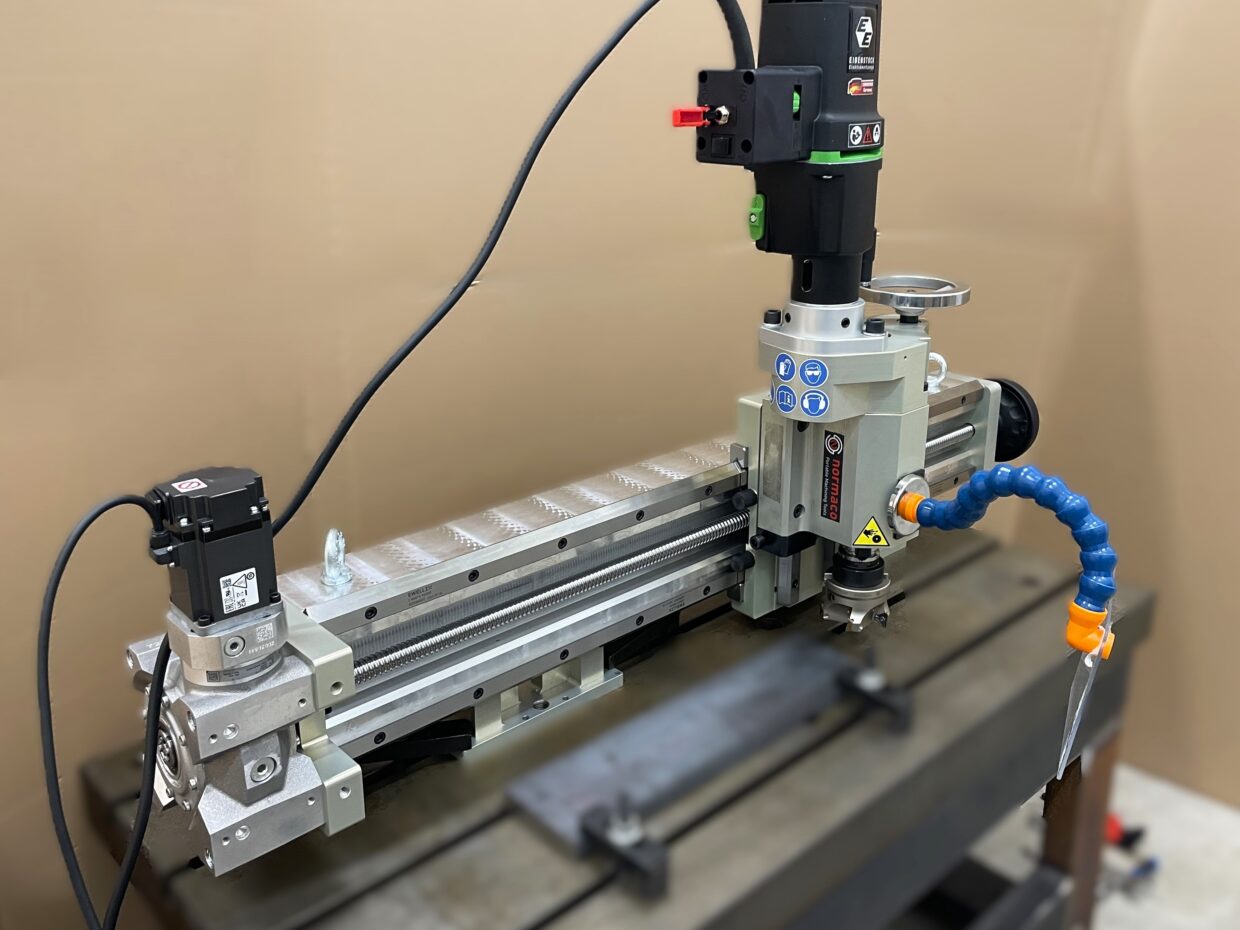2-Axis Lightweight Portable Milling Machine - Normaco - Portable ...